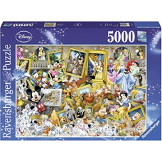 Ravensburger Disney: Micky as an artist - 5000