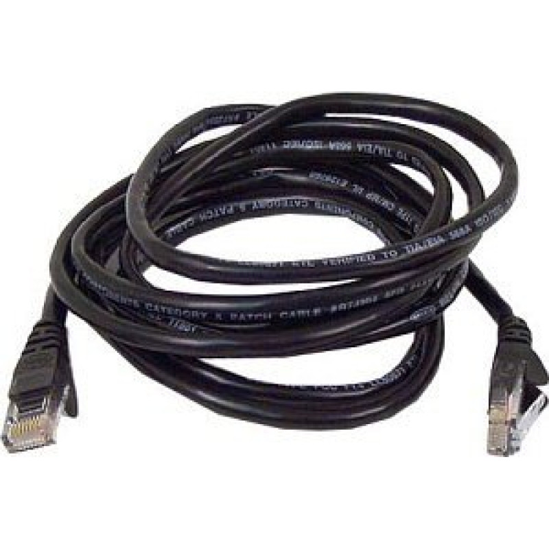 Goobay Patch cable Cat6 U / UTP flat black 1,0m