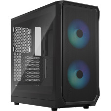 Fractal Design Focus 2 RGB Black TG Clear Tint, tower case (black, tempered glass)