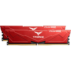 Team Group DDR5 32GB - 5200 - CL - 40 - Dual-Kit - FLRD532G5200HC40CDC01, VULCAN, XMP, red