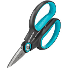 Gardena Secateurs HerbCut (grey/turquoise, herb scissors with defoliation function)