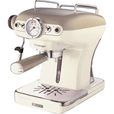 Ariete American Vintage, espresso machine (cream)