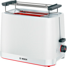 Bosch compact toaster MyMoment TAT3M121 (white, 950 watts, for 2 slices of toast)