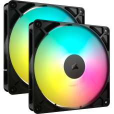 Corsair RS140 ARGB, case fan (black, 2-pack)