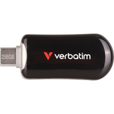 Verbatim Plectra Black     256GB USB-C Flash Drive          30226