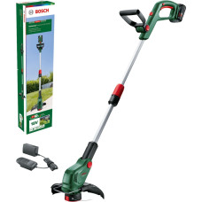 Bosch cordless lawn trimmer UniversalGrassCut 18V-26-500, 18Volt (green/black, Li-ion battery 2.0Ah, POWER FOR ALL ALLIANCE)