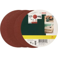 Bosch 25 Sanding Pads for Random Orbit Sander 125mm