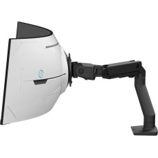 Ergotron HX Monitor Arm with VHD joint, desk mount, monitor mount (black (matt), for 1000 R curved monitors)