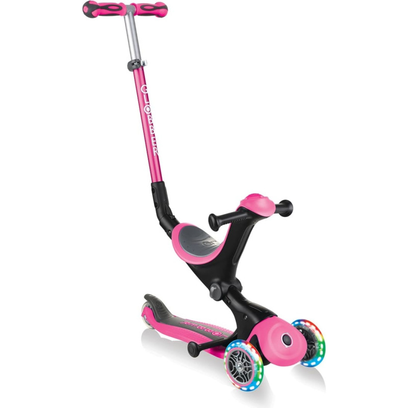 Globber Go-Up Deluxe Lights (pink)