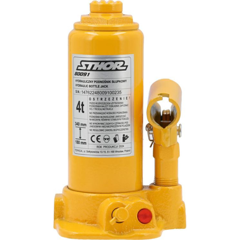 Toya STHOR PODNOŚNIK TŁOKOWY HYDRAULICZNY 4T