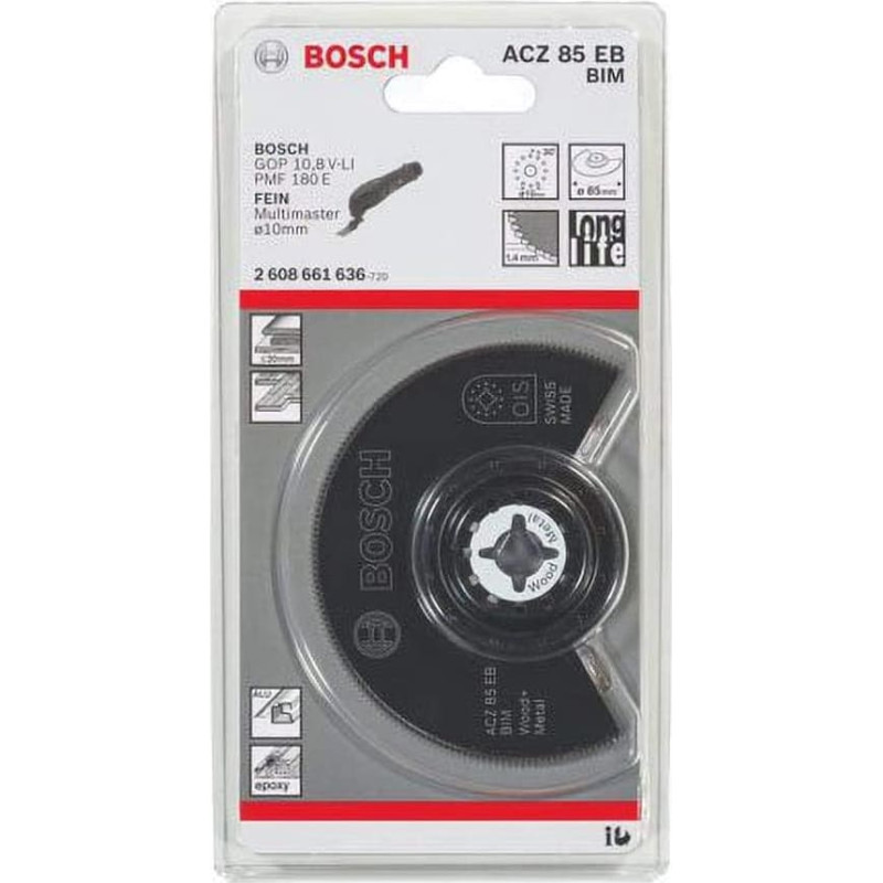 Bosch BIM Bi-Metal Segment Saw Blood and Metal 85mm