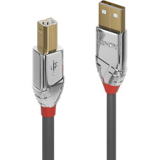 Lindy CABLE USB2 A-B 5M/CROMO 36644 LINDY