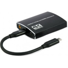 Gembird I/O ADAPTER USB-C TO HDMI/DUAL A-CM-HDMIF2-01 GEMBIRD