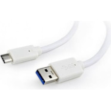 Gembird CABLE USB-C TO USB3 1M WHITE/CCP-USB3-AMCM-1M-W GEMBIRD