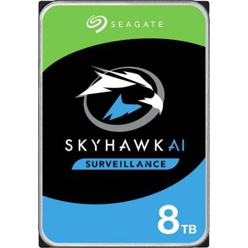 Seagate Drive SkyHawkAI 8TB 3,5 256MB ST8000VE001