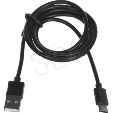 Ibox USB cable iBOX USB-A - USB-C 1 m Black (IKUMTC)