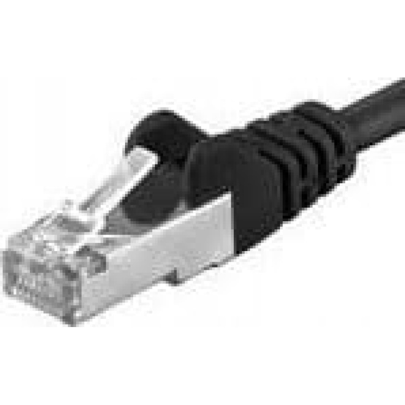 Premiumcord PREMIUMCORD Patch kabel CAT6a S-FTP, RJ45-RJ45, AWG 26/7 5m čern&aacute;