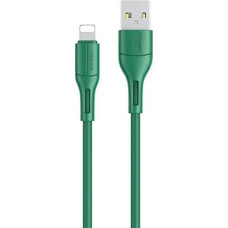 Usams USB cable Usams USB-A - Lightning 1 m Green (SJ500USB04)