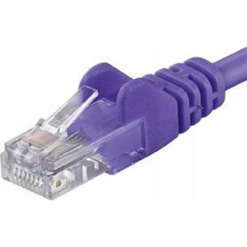Premiumcord PREMIUMCORD Patch kabel UTP RJ45-RJ45 CAT5e 2m fialov&aacute;