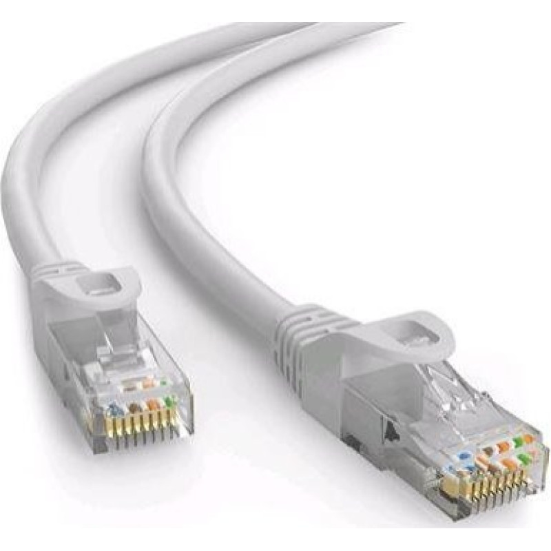 C-Tech C-TECH kabel patchcord Cat6e, UTP, &scaron;ed&aacute;, 15m