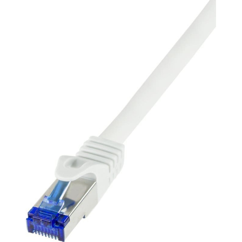Logilink LogiLink C6A021S network cable White 0.5 m Cat6a S/FTP (S-STP)