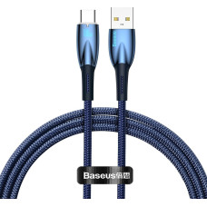 Baseus USB cable Baseus USB-A - USB-C 1 m Blue (BSU3850)