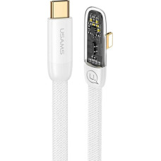 Usams USB cable Usams USB-C - USB-C 2 m White (USA892)