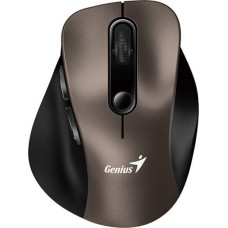 Genius Mysz Genius Mysz bezprzewodowa Genius Ergo 9000S Mini Tytan Cichy klik Bluetooth 5.0 + 2,4GHz