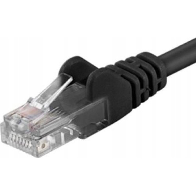 Premiumcord PremiumCord Patch kabel UTP RJ45-RJ45 CAT6 0.25m čern&aacute;