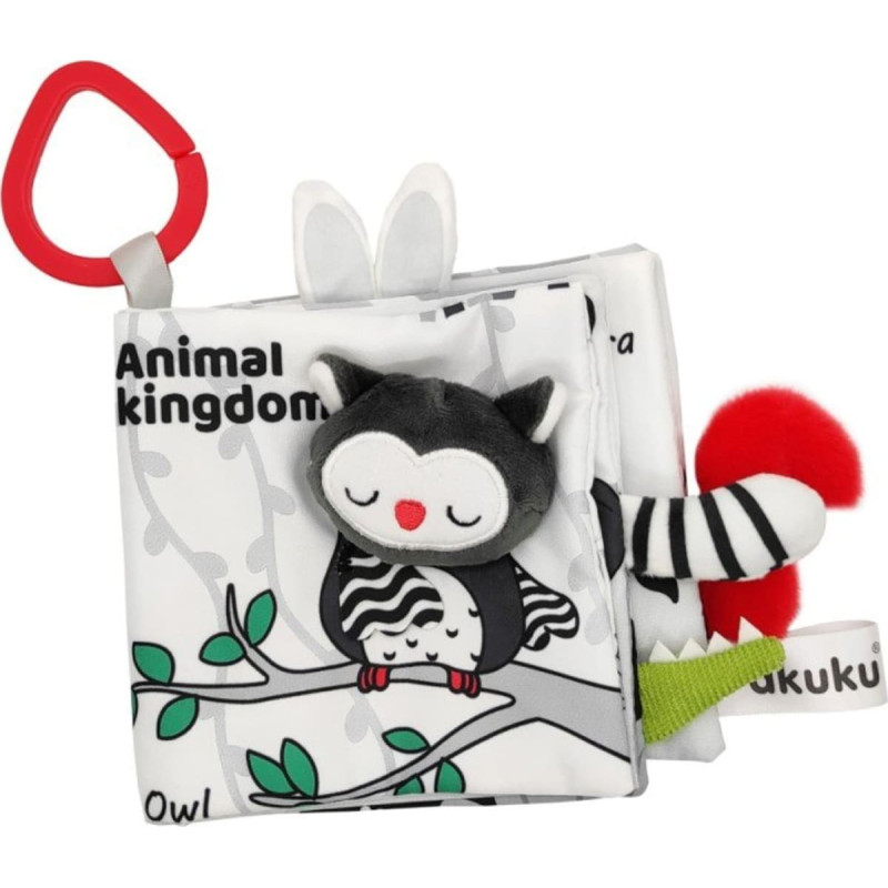Akuku A0481 KSIĄŻECZKA EDUKACYJNA ANIMAL KINGDOM