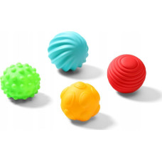 Babyono 1529 PIŁECZKI SENSORYCZNE ZESTAW 4SZT