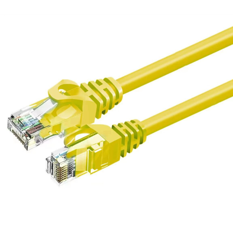 ZOY Kabel Sieciowy Ethernet Cat. 6a UTP CCA Ż&oacute;łty 5m ZCR5Y