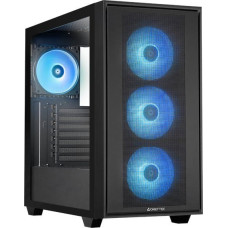 Chieftec Case|CHIEFTEC|HUNTER 3|MidiTower|Case product features Transparent panel|Not included|ATX|EATX|MicroATX|MiniITX|Colour Black|GS-03B-OP