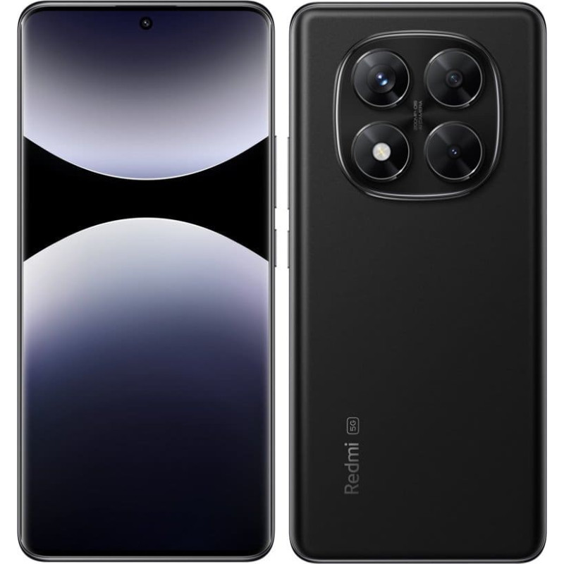 Xiaomi Redmi Note 14 Pro 5G - 6.67 - 256GB, mobile phone (Midnight Black, HyperOS, 8 GB)