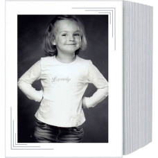 Daiber 1x125 Daiber Endless Leporellos 13x18 Chromolux white      20113