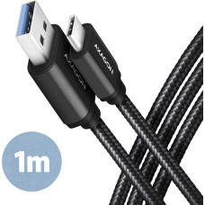 Axagon CABLE USB-C TO USB3.2 1M/BLACK BUCM3-AM10AB AXAGON