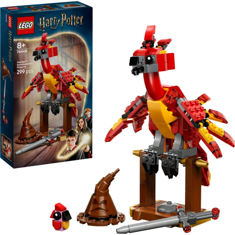 Lego 76448 Harry Potter Fawkes: Dumbledore's Phoenix, construction toy