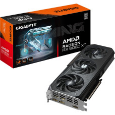 Gigabyte Graphics Card|GIGABYTE|AMD Radeon RX 9060 XT|8 GB|GDDR6|128 bit|PCIE 5.0 16x|Triple slot Fansink|1xHDMI|2xDisplayPort|GV-R9060XTGAMINGOC-8GD