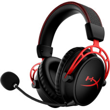 Hyperx Cloud Alpha Headset schwarz-rot, wireless