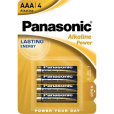 Panasonic 1x4 Panasonic Alkaline Power Micro AAA LR03