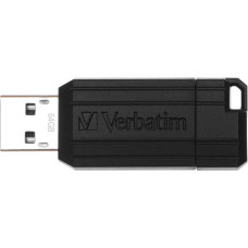 Verbatim PinStripe USB zibatmiņa 64 GB USB Type-A 2.0 Melns