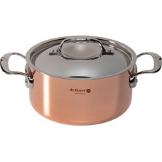 De Buyer Prima Matera Saucepot copper/steel 20 cm induction