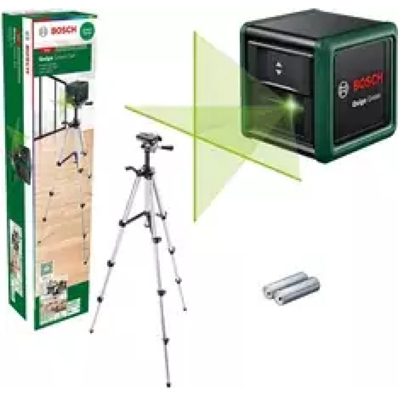 Bosch LASER QUIGO GREEN SET +STATYW 1,1m