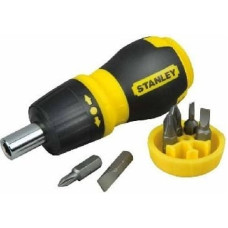 Stanley WKRĘTAK MULTIBIT Z/G KRÓTKI + 7KOŃCÓWEK