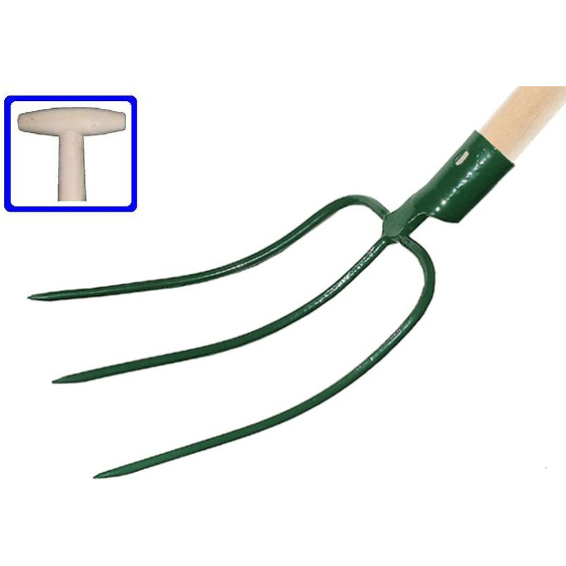 Kard WIDŁY 3-ZĘBY Z TRZONKIEM TYPU "T" 100cm