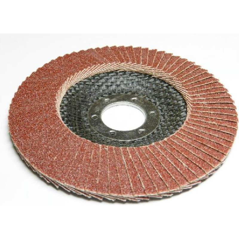 Silver ŚCIERNICA LISTKOWA 125mm P 40 WYPUKŁA /SILVER