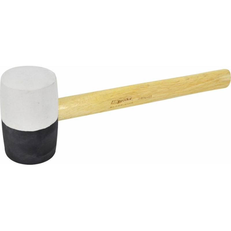 Awtools AW RUBBER MALLET 49mm 230g/ WOODEN HANDLE