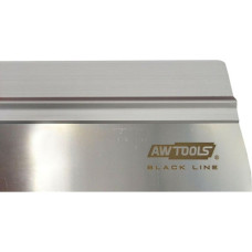 Awtools AW STAINLESS STEEL FACADE TAPING KNIFE 550/60/ RUBBER HANDLE BLACK LINE