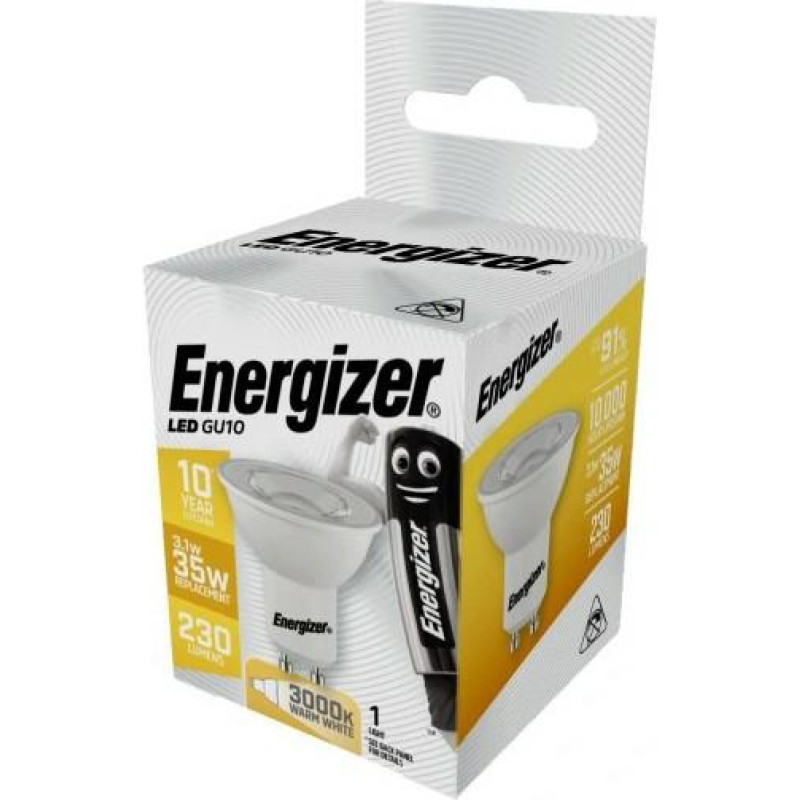 Energizer ŻARÓWKA SPOT 3,1W / 35W GU10 230LM BARWA NEUTRALNA