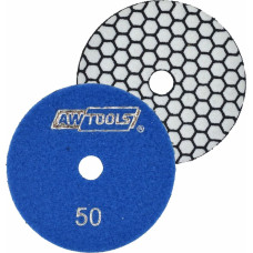 Awtools AW DRY DIAMOND POLISHING PAD 100mm/ GRIT 50 S